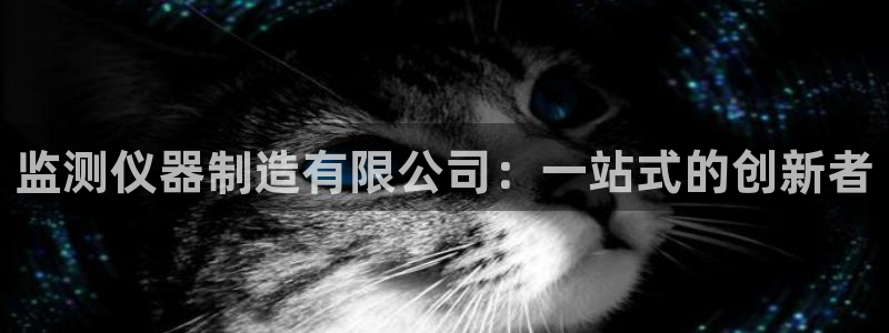 娱乐门徒 小说推荐：监测仪器制造有限公司：一站式的创新者