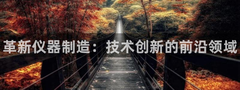 门徒娱乐直属待遇：革新仪器制造：技术创新的前沿领域