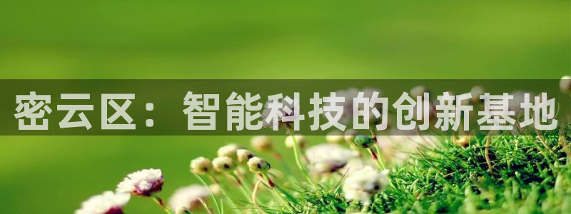 门徒娱乐平台信誉怎样：密云区：智能科技的创新基地