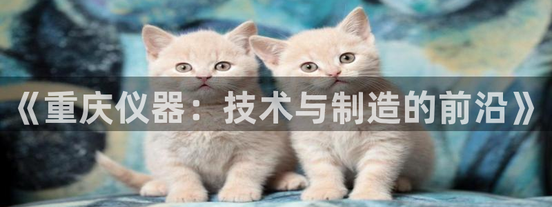 夏洛特娱乐门徒：《重庆仪器：技术与制造的前沿》