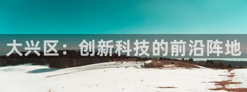 娱乐门徒小说下载：大兴区：创新科技的前沿阵地