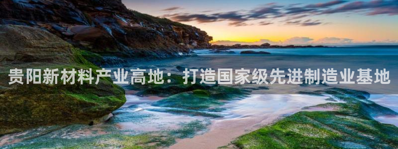 门徒娱乐怎么挂机：贵阳新材料产业高地：打造国家级先进制造业基
