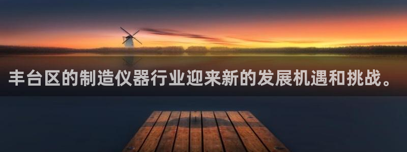 类似娱乐门徒类小说：丰台区的制造仪器行业迎来新的发展机遇和挑
