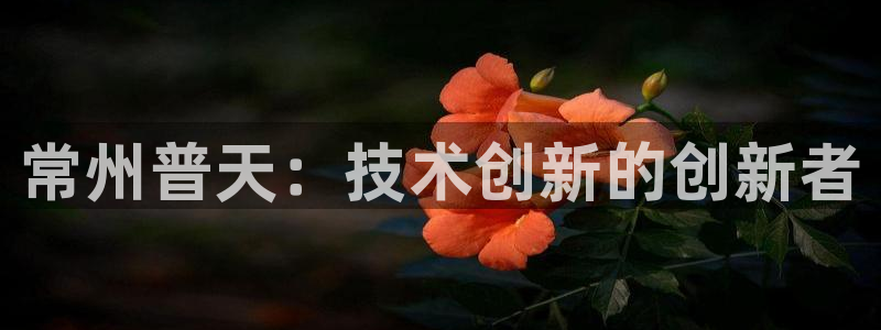 门徒娱乐是个什么：常州普天：技术创新的创新者