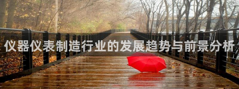 门徒娱乐主管微天神779O3：仪器仪表制造行业的发展趋势与前