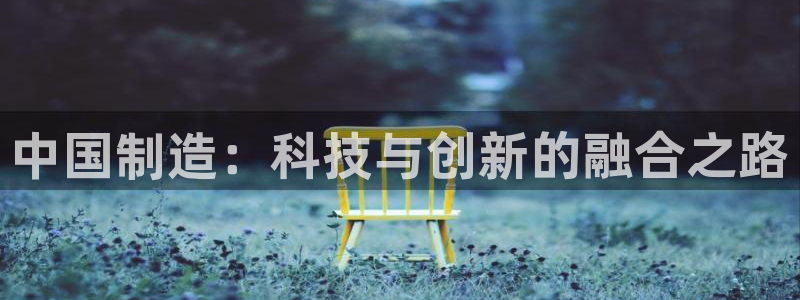 门徒娱乐入口：中国制造：科技与创新的融合之路