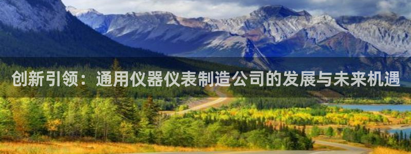 门徒娱乐技术q：创新引领：通用仪器仪表制造公司的发展与未来机