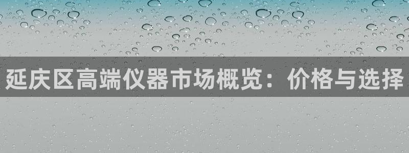 门徒娱乐总代理电话号码查询：延庆区高端仪器市场概览：价格与选